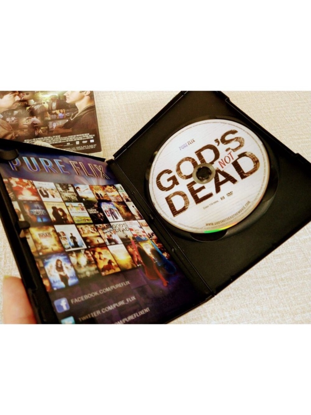 God's Not Dead DVD - White Disc by